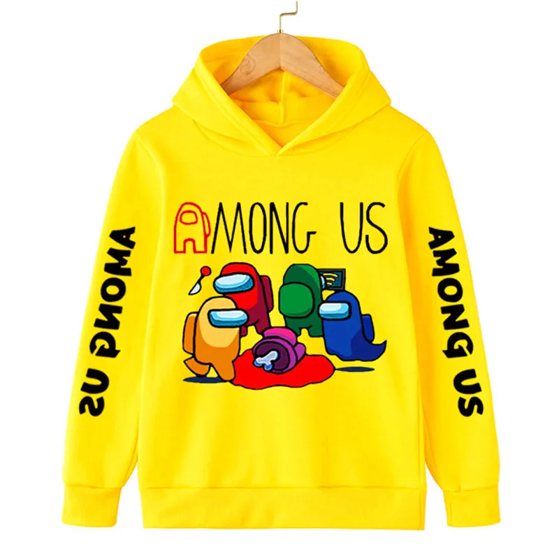 Baby Boys Girls Clothes Among Us Hoodies Spring Autumn Kids Fashion Cotton Casual Sweatshirts Children Sport Impostor Hooded Top
Baby Boys Girls Clothes Among Us Hoodies Spring Autumn Kids Fashion Cotton Casual Sweatshirts Children Sport Impostor Hooded Top
