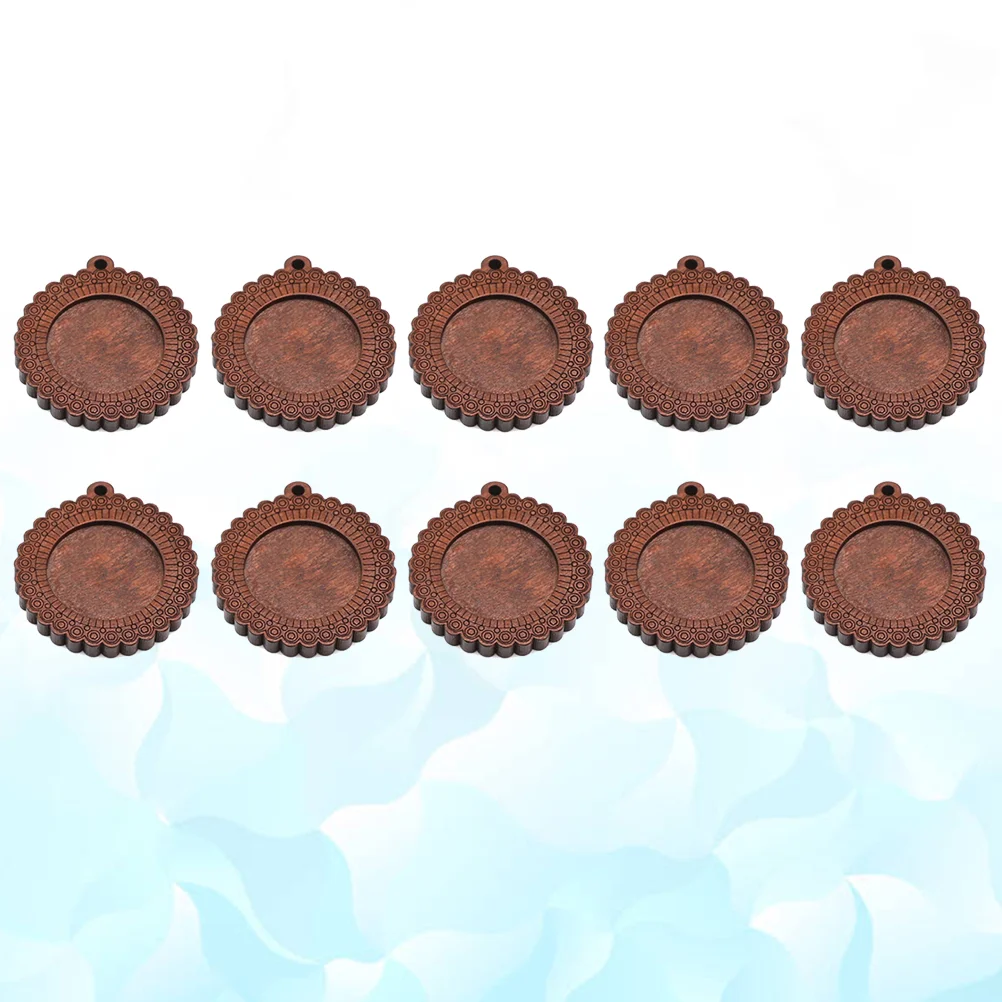 10 Pcs 25MM Wooden Round Pendants Coffee DIY Charms Pendants Trays for Keychain Crafting Jewelry Findings Making Accessory
10 Pcs 25MM Wooden Round Pendants Coffee DIY Charms Pendants Trays for Keychain Crafting Jewelry Findings Making Accessory