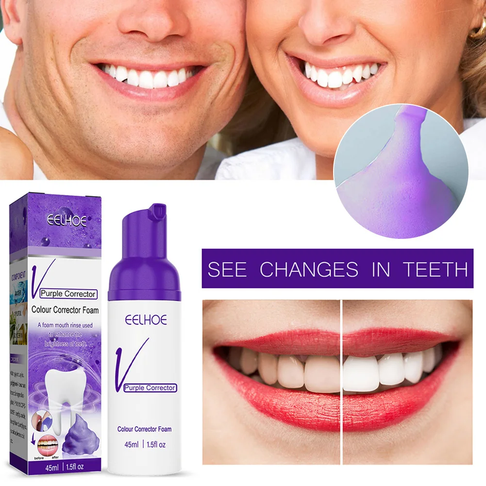 Teeth Whitening Foam Toothpaste Color Corrector Brightening Mousse Stains Removal Fresh Breath Teeth Cleaning Foaming Toothpaste
Teeth Whitening Foam Toothpaste Color Corrector Brightening Mousse Stains Removal Fresh Breath Teeth Cleaning Foaming Toothpaste