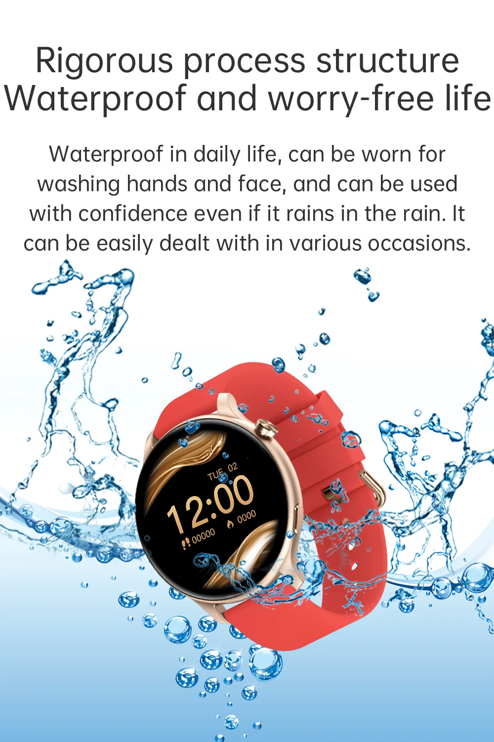 NEW 2022 Smartwatch Women Men Smart Watch Bluetooth Answer Calls Blood Oxygen Heart Rate Monitor Waterproof Fitness Bracelet |