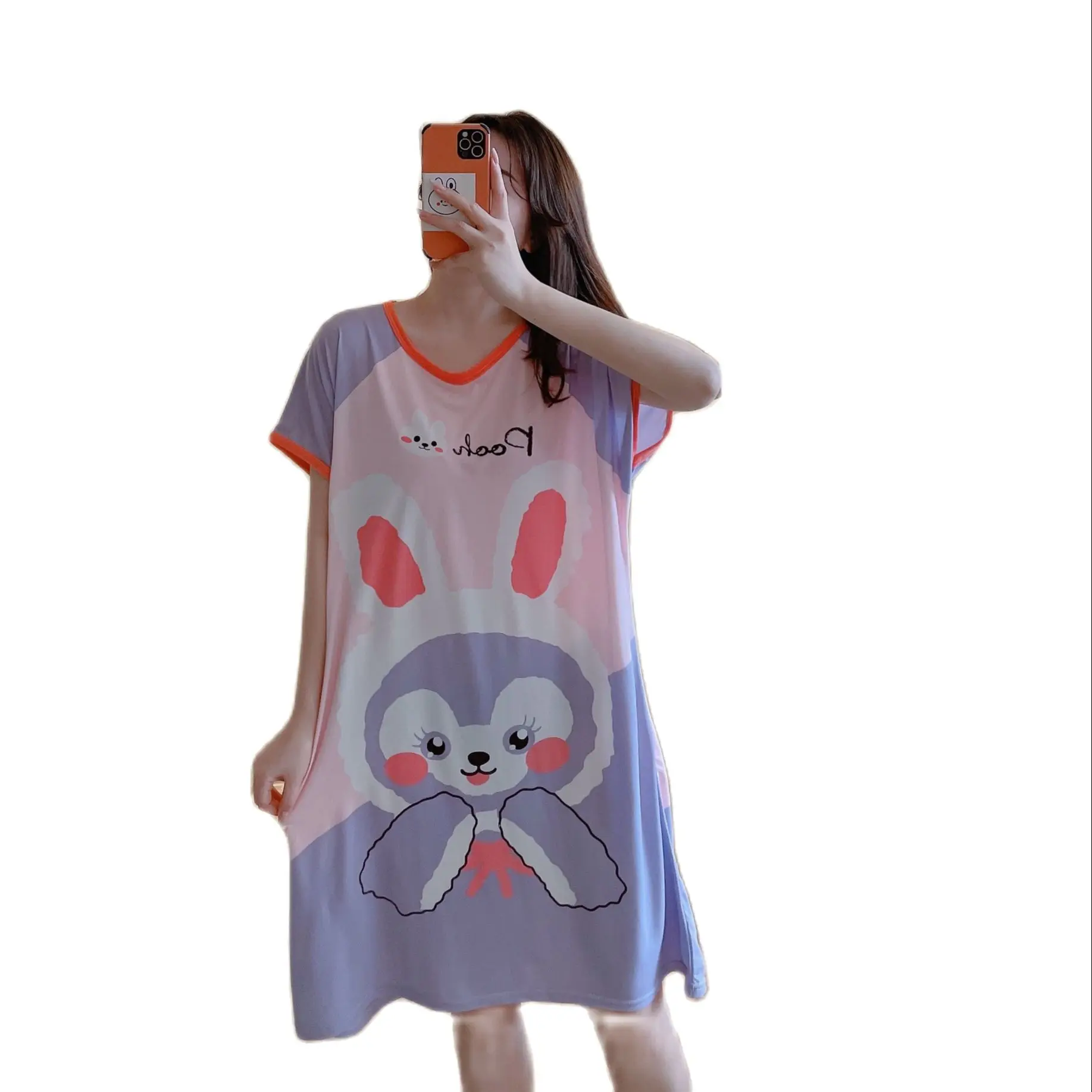 Disney Star Dew Summer Women's Sleep Lounge Dress Girls Loose Cartoon Sleepwear Nightgowns Sleepshirts Night Shirts Homewear
Disney Star Dew Summer Women's Sleep Lounge Dress Girls Loose Cartoon Sleepwear Nightgowns Sleepshirts Night Shirts Homewear
