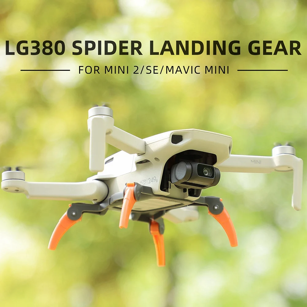 Spider Integrated Landing Gear for DJI Mini 2/SE/Mavic Mini Tripod Extension Protector Increased Fuselage Heigh,Yellow
Spider Integrated Landing Gear for DJI Mini 2/SE/Mavic Mini Tripod Extension Protector Increased Fuselage Heigh,Yellow