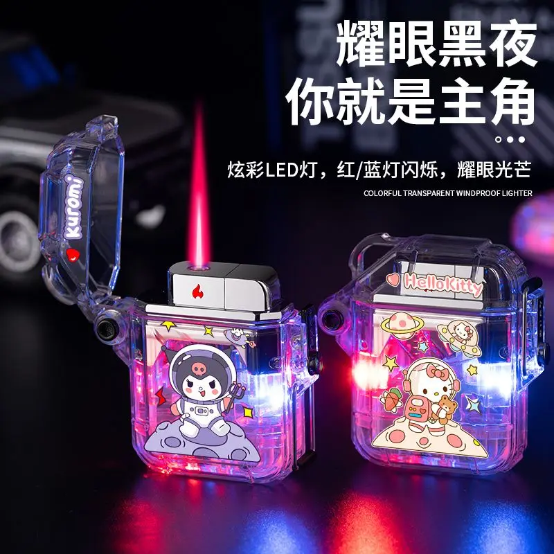 Sanrio Kuromi nakacco Cinnamoroll Hello kitty красочная светящаяся креативная мультяшная прочная