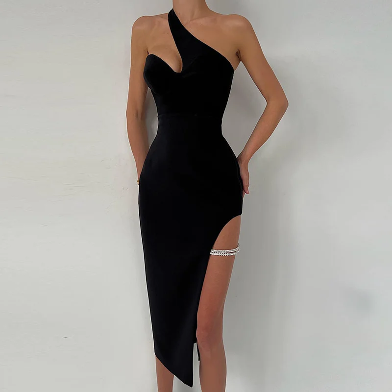 Zoctuo Elegant Neon Sexy Y2K Outfits Slope Shoulder Sleeveless Backless Side Slit Bodycon Midi Dresses For Women Club Party
Zoctuo Elegant Neon Sexy Y2K Outfits Slope Shoulder Sleeveless Backless Side Slit Bodycon Midi Dresses For Women Club Party