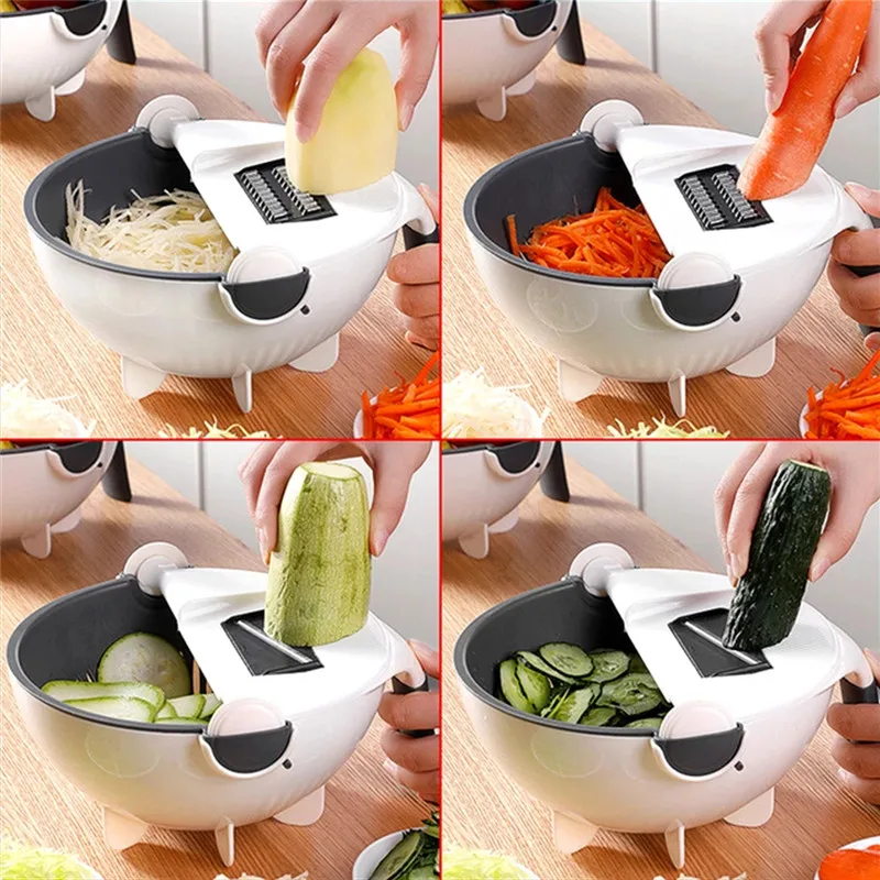 Multifunctional Vegetable Cutter Shredders Slicers Fruit Potato Peeler Carrot Grater Kitchen Accessories Basket Vegetable Slicer
Multifunctional Vegetable Cutter Shredders Slicers Fruit Potato Peeler Carrot Grater Kitchen Accessories Basket Vegetable Slicer
