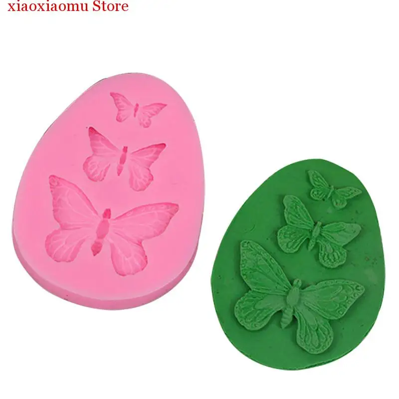 3D Silicone Mold Butterfly Shaped Fondant Cake Mold Soap Mould Bakeware Baking Cooking Tools Sugar Cookie Jelly Pudding Decor 
3D Silicone Mold Butterfly Shaped Fondant Cake Mold Soap Mould Bakeware Baking Cooking Tools Sugar Cookie Jelly Pudding Decor