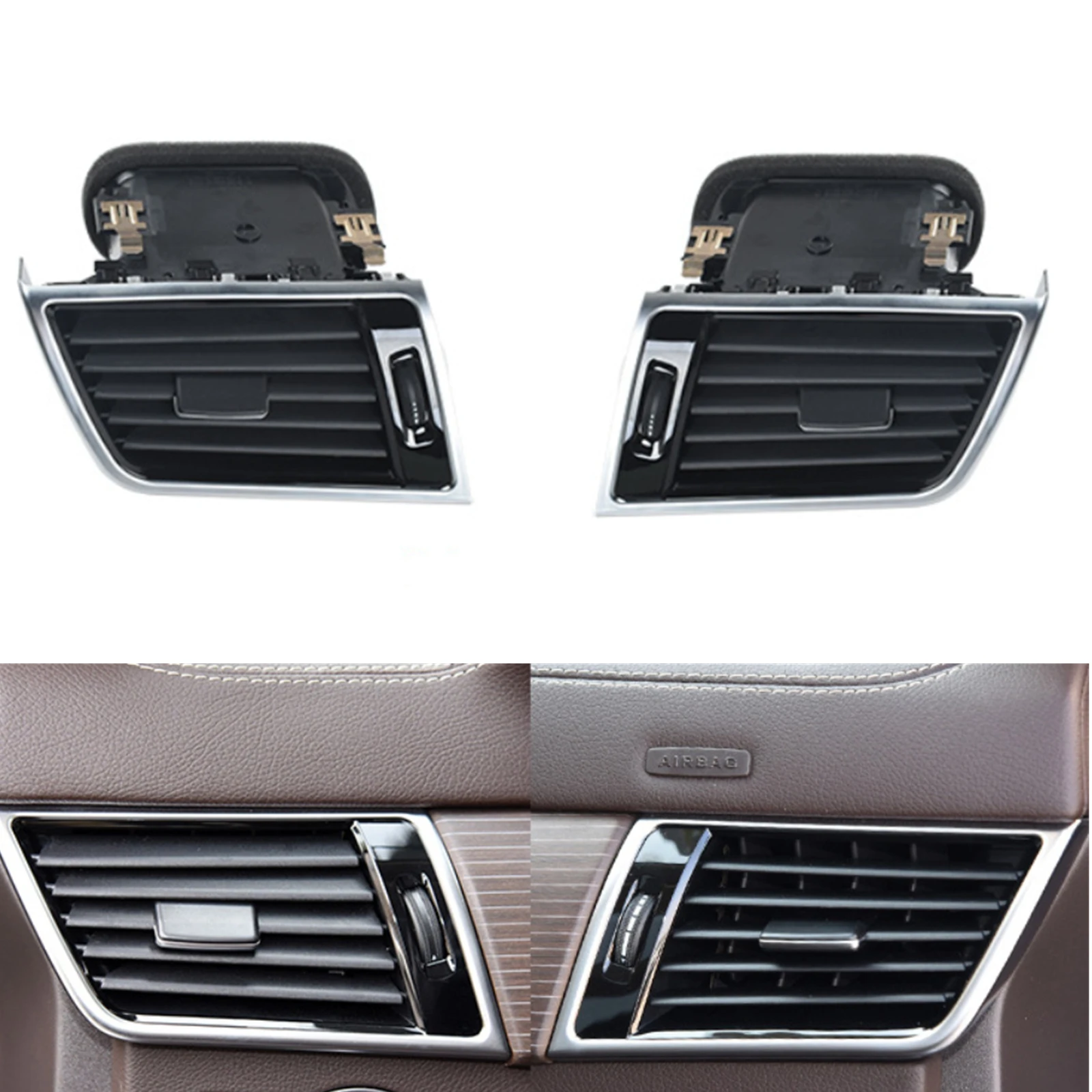 For Mercedes Benz GL ML W166 M Class ML166 2012-2015 Front Air Vent Grille Assembly Car Dashboard Side Conditioning Outlet Grill
For Mercedes Benz GL ML W166 M Class ML166 2012-2015 Front Air Vent Grille Assembly Car Dashboard Side Conditioning Outlet Grill