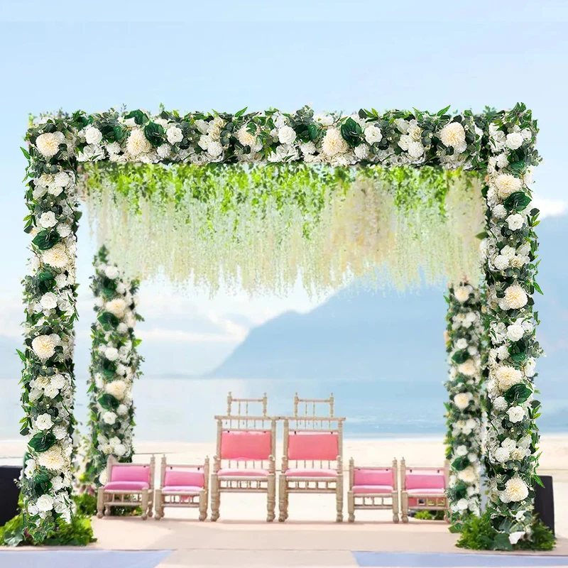 Exquisite Wedding Flower Wall Arch Flower Row Decoration Home Garland Event Party Artificial Flower Arrangement
Exquisite Wedding Flower Wall Arch Flower Row Decoration Home Garland Event Party Artificial Flower Arrangement