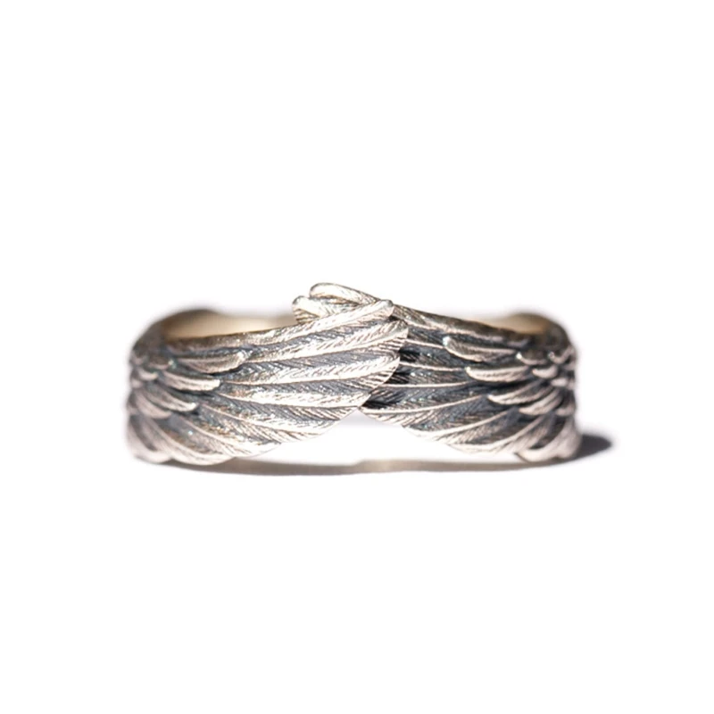 Lovely Opening Angel Wing Silver Ring Adjustable Alloy Jewelry Rings Feather Best Gift for Women Men Girls Boys Teens
Lovely Opening Angel Wing Silver Ring Adjustable Alloy Jewelry Rings Feather Best Gift for Women Men Girls Boys Teens