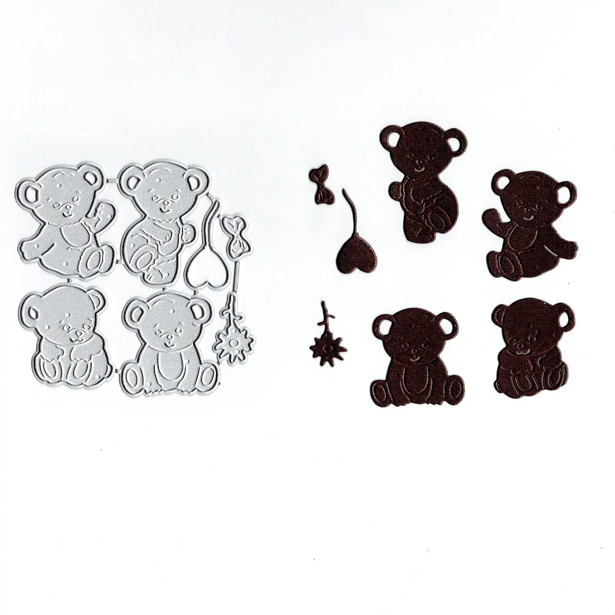 Little Bear Metal cutting dies Craft Dies stencil Die scrapbooking for DIY Photo Album Paper Card Template Supplies
Little Bear Metal cutting dies Craft Dies stencil Die scrapbooking for DIY Photo Album Paper Card Template Supplies