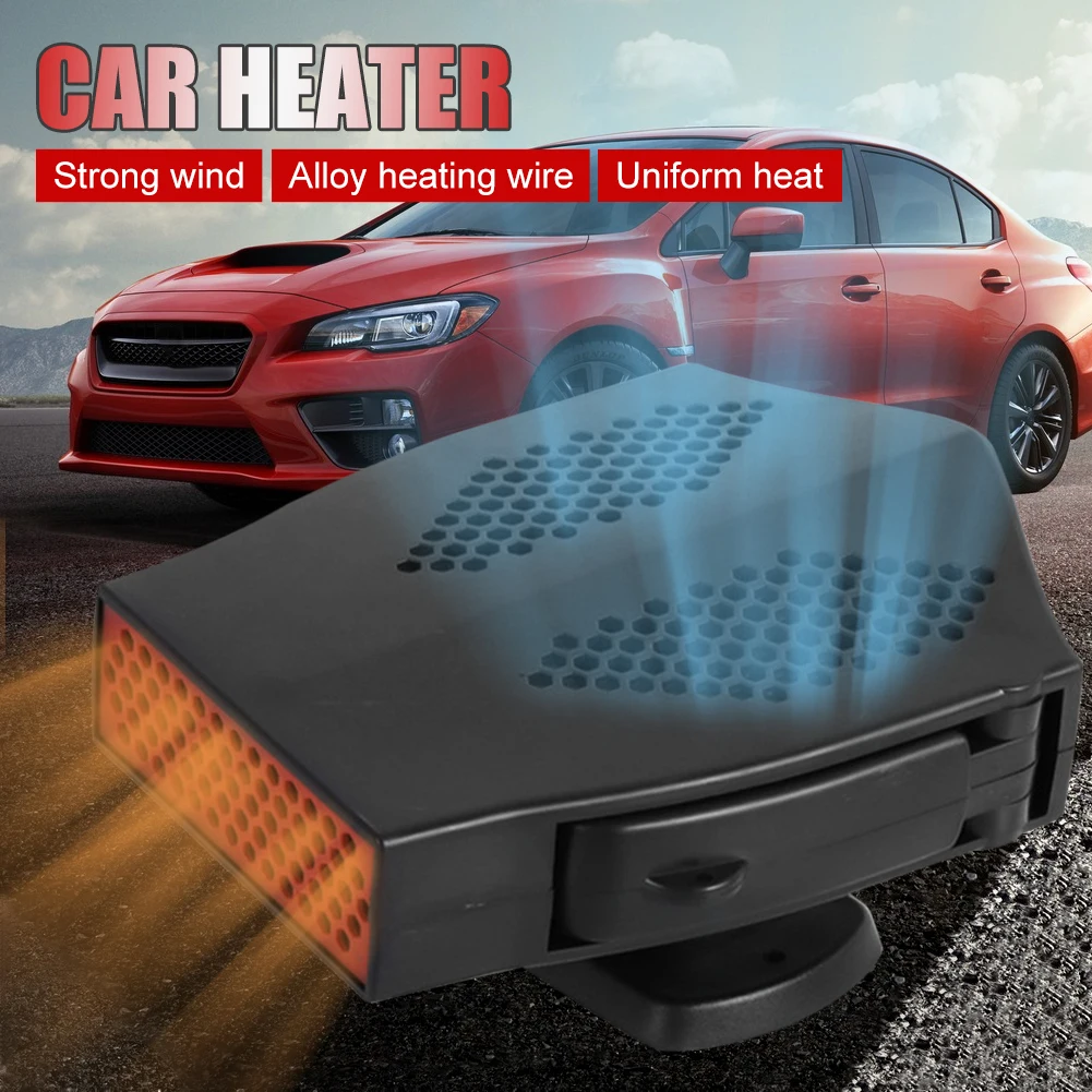 12V/24V Car Heater Electric Heating Fan 2 In 1 Portable Dryer Windshield Defogging Defroster Rotatable Heating Fan Fast delivery
12V/24V Car Heater Electric Heating Fan 2 In 1 Portable Dryer Windshield Defogging Defroster Rotatable Heating Fan Fast delivery
