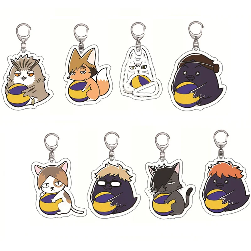 Брелок для ключей с рисунком Аниме Haikyuu, брелок для ключей для волейбола и мальчика, симпатичная акриловая фигурка, брелок для ключей, аксесс...
Брелок для ключей с рисунком Аниме Haikyuu, брелок для ключей для волейбола и мальчика, симпатичная акриловая фигурка, брелок для ключей, аксесс...