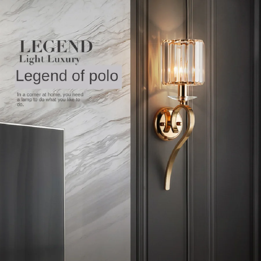 Indoor Light Luxury Crystal Wall Light American Living Room TV Background Wall Decoration Lighting Aisle Bedroom Bedside Lamp
Indoor Light Luxury Crystal Wall Light American Living Room TV Background Wall Decoration Lighting Aisle Bedroom Bedside Lamp