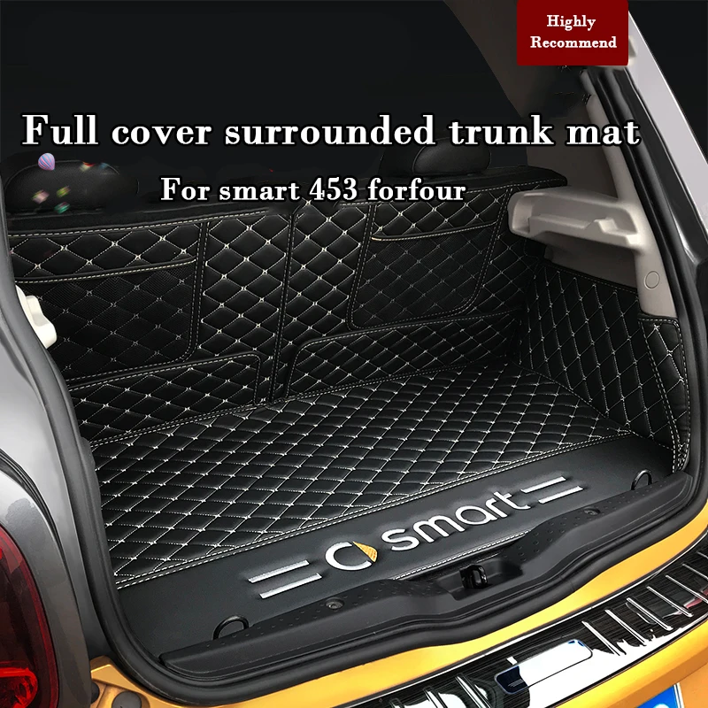 Accessory Car Waterproof Leather Material Car Rear Mat Trunk For smart 453 Forfour Protection Pad Decoration 
Accessory Car Waterproof Leather Material Car Rear Mat Trunk For smart 453 Forfour Protection Pad Decoration