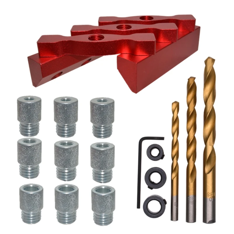 Hole Punch Locator Straight Drilling Template Guide Self Centering Dowel Jig DIY
Hole Punch Locator Straight Drilling Template Guide Self Centering Dowel Jig DIY