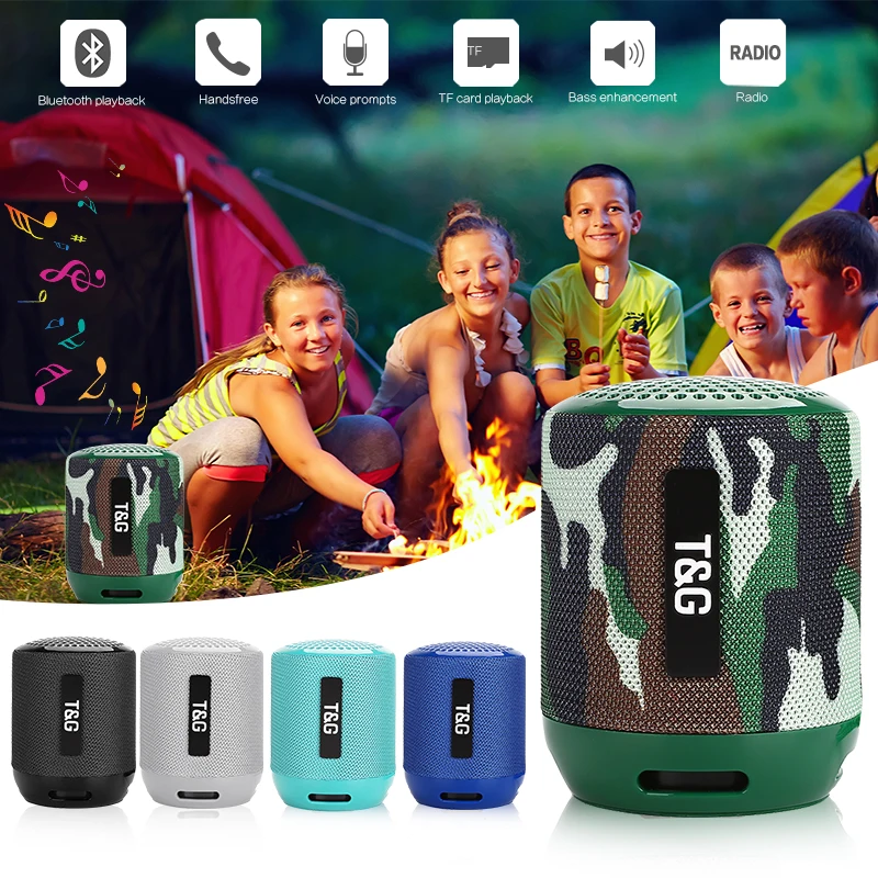 TG129 Camping Driving Subwoofer Speaker Bluetooth Speaker Portable Fabric Wireless Speaker Small Mini Outdoor
TG129 Camping Driving Subwoofer Speaker Bluetooth Speaker Portable Fabric Wireless Speaker Small Mini Outdoor
