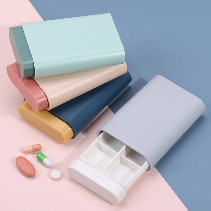 1PC Portable Medicine Sealed Box Travel Storage Box Nordic Style Mini Carry-On Storage Sub-Packing Small Pill Box 
1PC Portable Medicine Sealed Box Travel Storage Box Nordic Style Mini Carry-On Storage Sub-Packing Small Pill Box