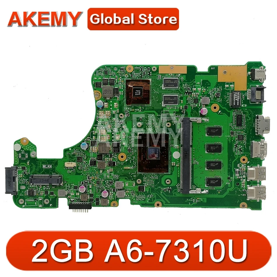 Новая материнская плата Akemy X555YI 2 Гб RAM/A6-7310U для ASUS X555YI X555DG X555YA X555D A555DG X555QG X555Y, материнская плата Laotop
Новая материнская плата Akemy X555YI 2 Гб RAM/A6-7310U для ASUS X555YI X555DG X555YA X555D A555DG X555QG X555Y, материнская плата Laotop