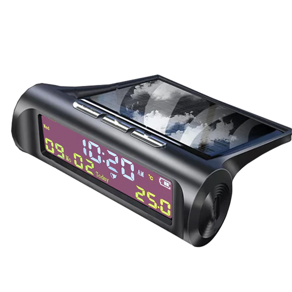 Car Digital Solar Clock AN01 TPMS Look With LCD Screen Date Car Temperature Display Super Long Battery Life
Car Digital Solar Clock AN01 TPMS Look With LCD Screen Date Car Temperature Display Super Long Battery Life