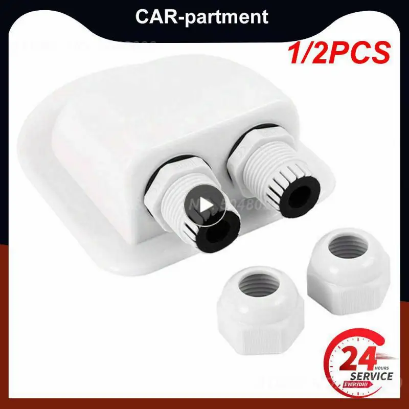 1/2PCS Double Wire Entry Gland Box Solar Panel Roof Wire Entry Gland Box Cable Motorhome White Double Hole RV Yacht Car
1/2PCS Double Wire Entry Gland Box Solar Panel Roof Wire Entry Gland Box Cable Motorhome White Double Hole RV Yacht Car