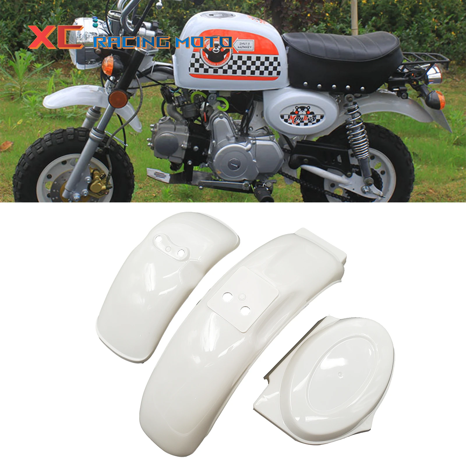 Motorcycle Bodywork Frame Front Rear Fender Mudflap Battery Cover for Honda Z50 Z50A Z50J Z50R Mini Trail Monkey Bike
Motorcycle Bodywork Frame Front Rear Fender Mudflap Battery Cover for Honda Z50 Z50A Z50J Z50R Mini Trail Monkey Bike