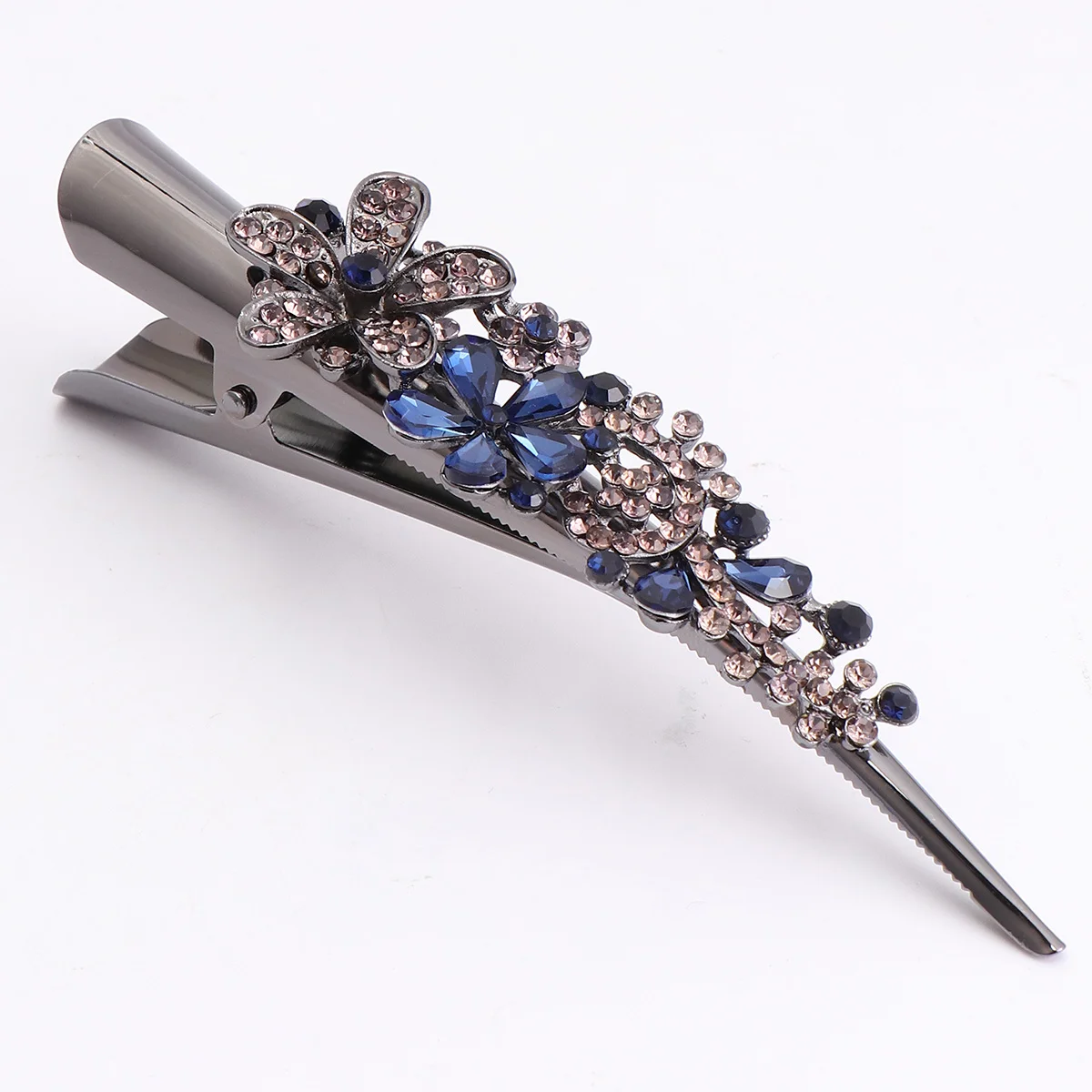 Hair Clips Duckbill Barrettes Clip Rhinestone Metal Alligator Duck Flower Bill Ponytail Barrette Decorative Beak Clamps Crystal 
Hair Clips Duckbill Barrettes Clip Rhinestone Metal Alligator Duck Flower Bill Ponytail Barrette Decorative Beak Clamps Crystal