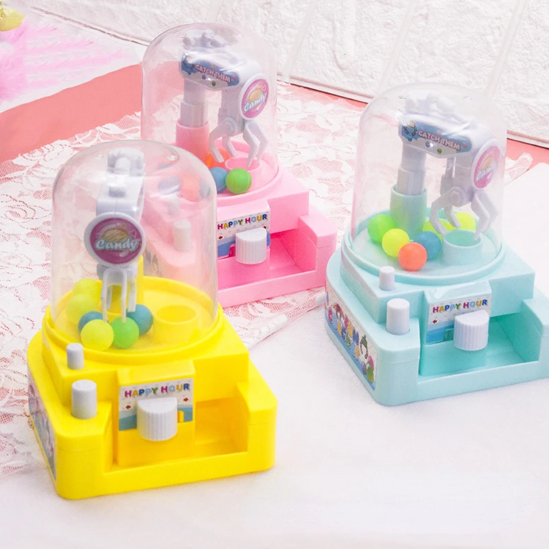 Mini Grasping Clip Candy Machine Small Gashapon Catching Robot Children Training Puzzle Twist Toy Kids Gift Stress Relief Toy
Mini Grasping Clip Candy Machine Small Gashapon Catching Robot Children Training Puzzle Twist Toy Kids Gift Stress Relief Toy