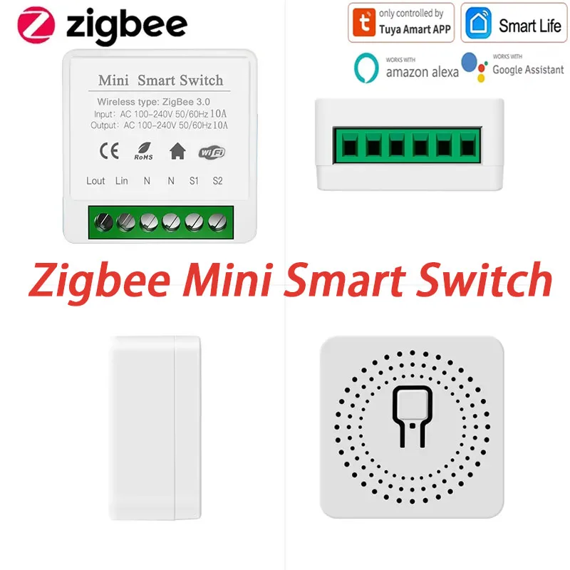 Мини-переключатель Zigbee 3,0, мини-переключатель «сделай сам» для Tuya Smart Life, таймер, беспроводное реле управления, автоматизация, работа с Alexa Google Home
Мини-переключатель Zigbee 3,0, мини-переключатель «сделай сам» для Tuya Smart Life, таймер, беспроводное реле управления, автоматизация, работа с Alexa Google Home