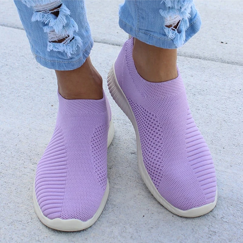 New Summer Solid Mesh Fashion Sock Sneakers for Women Slip on Women Footwear Women Vulcanize Sneakers Shoes for Women 2022
New Summer Solid Mesh Fashion Sock Sneakers for Women Slip on Women Footwear Women Vulcanize Sneakers Shoes for Women 2022