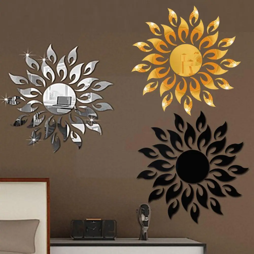 3d Sunflower Acrylic Mirror Wall Sticker Living Room Art Reflective Study Stereo Office Home Sticker Decoration Wall Backgr U3g3
3d Sunflower Acrylic Mirror Wall Sticker Living Room Art Reflective Study Stereo Office Home Sticker Decoration Wall Backgr U3g3