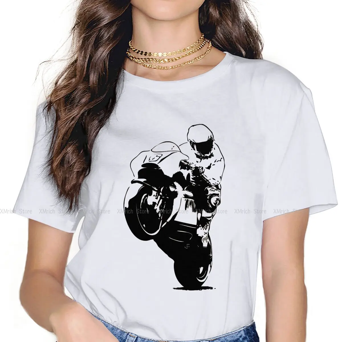 Moto-GP Women Tshirts Fabio Quartararo Power Racing Grunge Vintage Female Clothing Loose Cotton Graphic Tops
Moto-GP Women Tshirts Fabio Quartararo Power Racing Grunge Vintage Female Clothing Loose Cotton Graphic Tops
