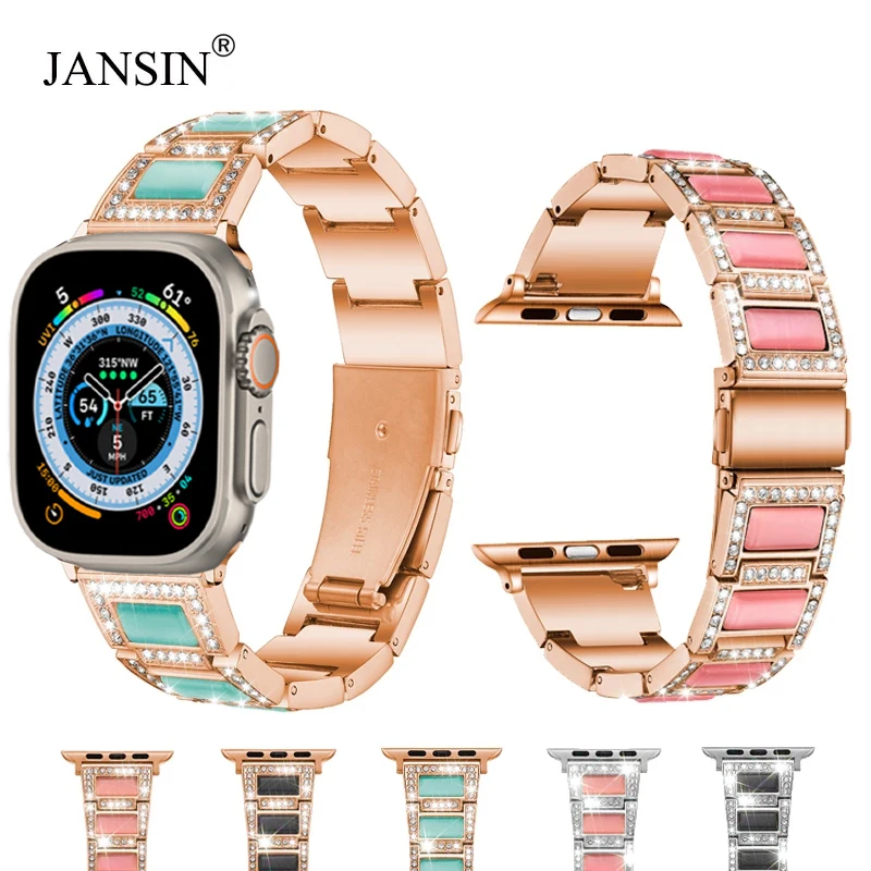 Бриллиантовый браслет для Apple Watch Ultra 49 мм, ремешок серии 8 41 мм 45 мм, женский браслет Correa для iWatch SE 7 6 5 44 мм, ремешок для часов
Бриллиантовый браслет для Apple Watch Ultra 49 мм, ремешок серии 8 41 мм 45 мм, женский браслет Correa для iWatch SE 7 6 5 44 мм, ремешок для часов