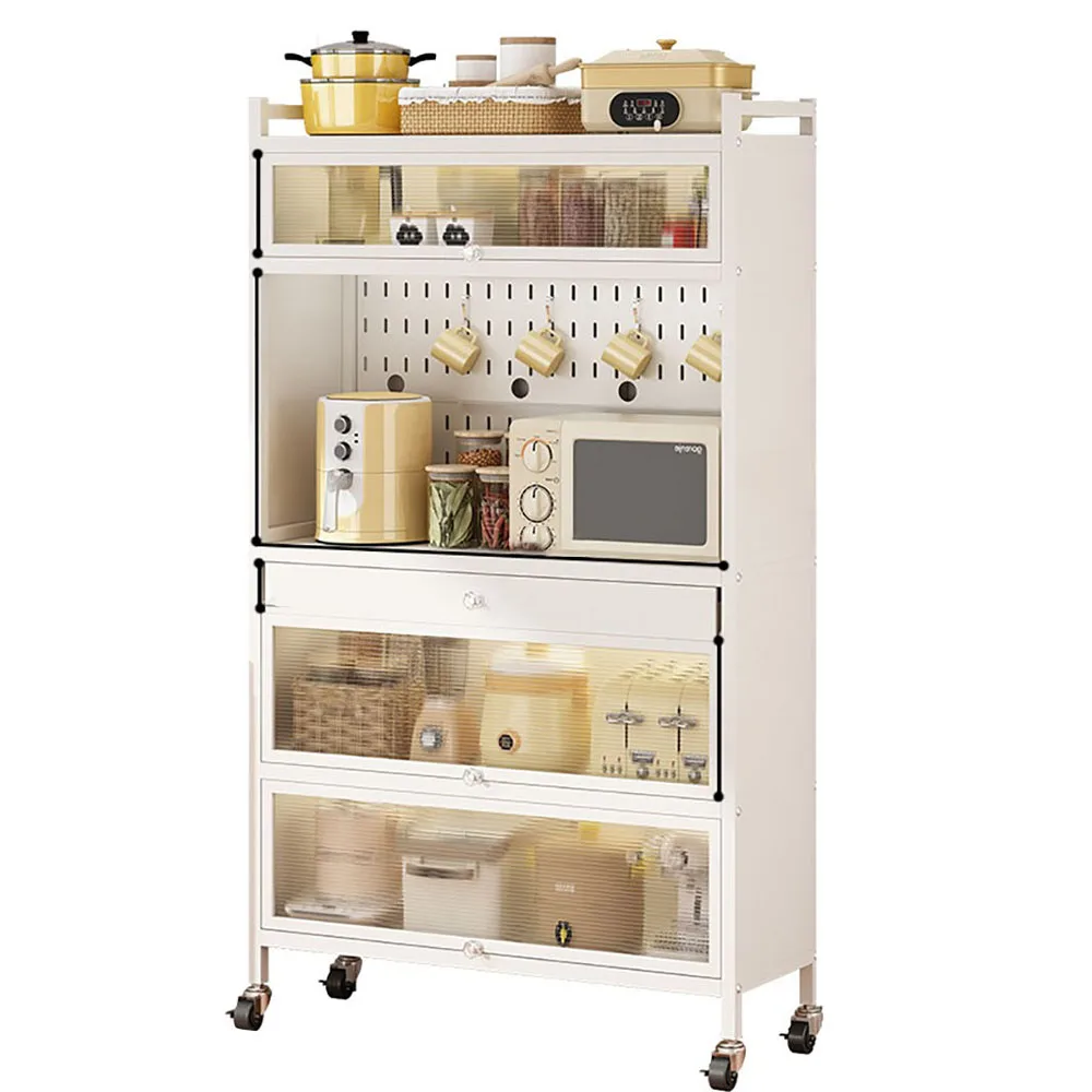 Kitchen Storage Shelving Cabinet Floor Table Rack Kitchen Management Electric Microwave Storage Cabinet 5 Floors Above-Ground
Kitchen Storage Shelving Cabinet Floor Table Rack Kitchen Management Electric Microwave Storage Cabinet 5 Floors Above-Ground