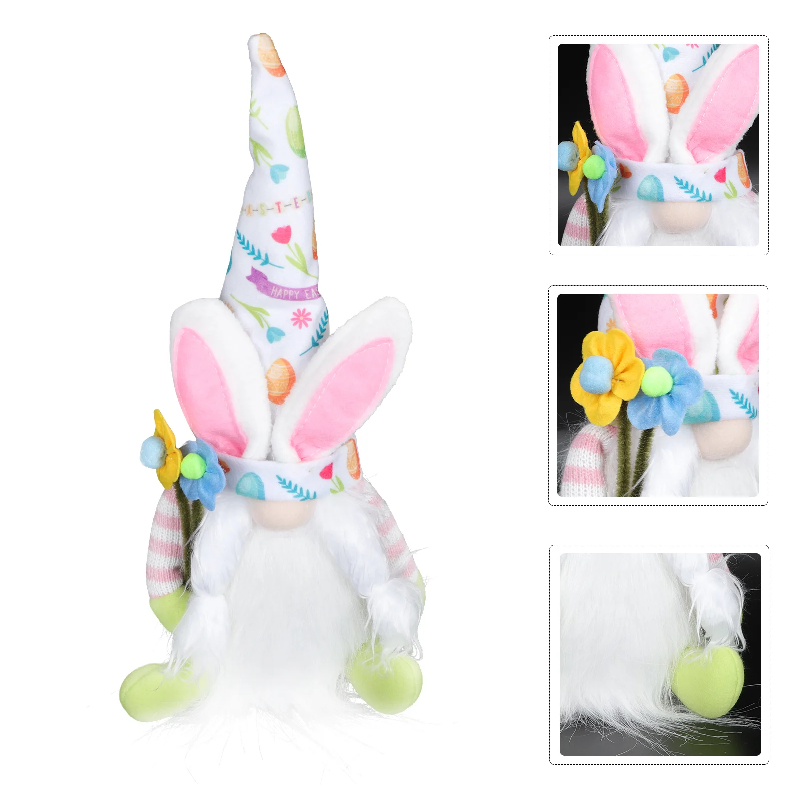 Easter Gnome Doll Adorn Bunny Adorable Ornament Luminous Old Man Doll Decor
Easter Gnome Doll Adorn Bunny Adorable Ornament Luminous Old Man Doll Decor
