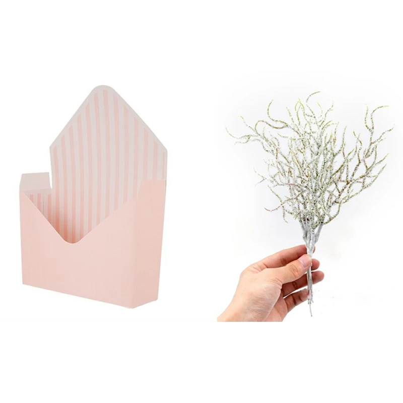 60 Pieces/10 Bunches Simulation Flower Simulation White Grass Plant Artificial Flowers & 12 Pcs Envelope Fold Flower Box
60 Pieces/10 Bunches Simulation Flower Simulation White Grass Plant Artificial Flowers & 12 Pcs Envelope Fold Flower Box