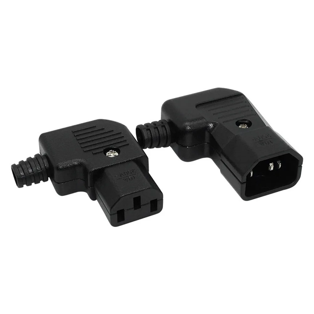 10A 250V Elbow IEC320 C13 C14 Power Plug Socket Cord Wiring Power Plug Assemble IEC Connector Outlet UPS Electrical Socket Plug
10A 250V Elbow IEC320 C13 C14 Power Plug Socket Cord Wiring Power Plug Assemble IEC Connector Outlet UPS Electrical Socket Plug