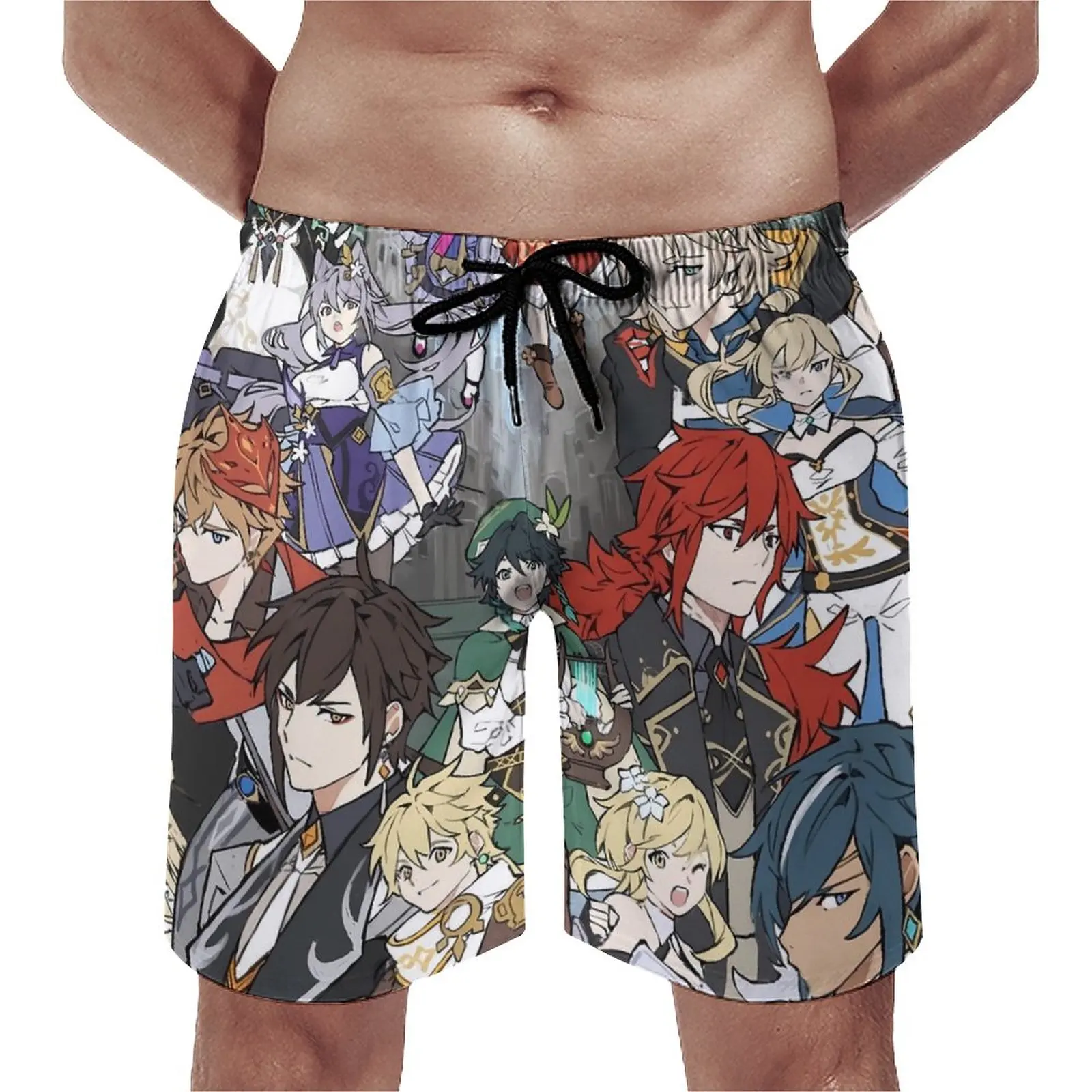 Genshin Impact Board Shorts Summer Cartoon Print Fashion Board Short Pants Males Sportswear Quick Dry Design Swim Trunks
Genshin Impact Board Shorts Summer Cartoon Print Fashion Board Short Pants Males Sportswear Quick Dry Design Swim Trunks