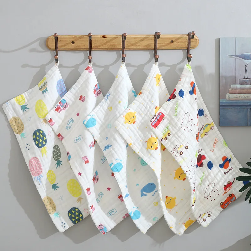 25*50CM Baby Cotton Towel Seersucker Burp Cloth Six Layer Density Muslin Pleated Feeding Bibs Absorbent Saliva Towel Baby Stuff
25*50CM Baby Cotton Towel Seersucker Burp Cloth Six Layer Density Muslin Pleated Feeding Bibs Absorbent Saliva Towel Baby Stuff