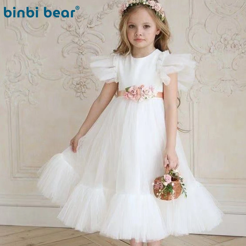 New White Kids Birthday Princess Party Dress for Girls Infant Flower Children Bridesmaid Christmas Ball Dresses Clothes Vestidos 
New White Kids Birthday Princess Party Dress for Girls Infant Flower Children Bridesmaid Christmas Ball Dresses Clothes Vestidos