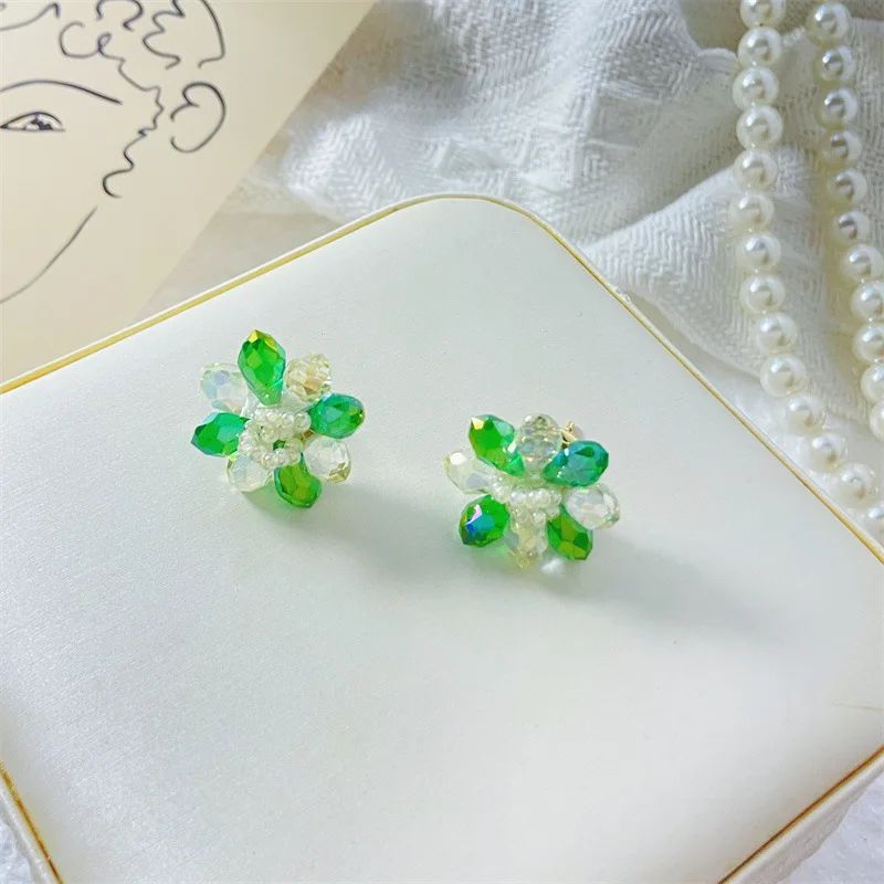 2023 New Ins Simple Small Fresh Crystal Flower Earrings Women's Fashion Design Temperament Ear Accessories Wholesale
2023 New Ins Simple Small Fresh Crystal Flower Earrings Women's Fashion Design Temperament Ear Accessories Wholesale
