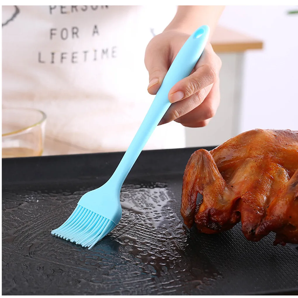 1PC Silicone Basting Pastry Brush Portable Oil Brushes For BBQ Cake Bread Butter Baking Tools Kitchen Barbecue Brush
1PC Silicone Basting Pastry Brush Portable Oil Brushes For BBQ Cake Bread Butter Baking Tools Kitchen Barbecue Brush