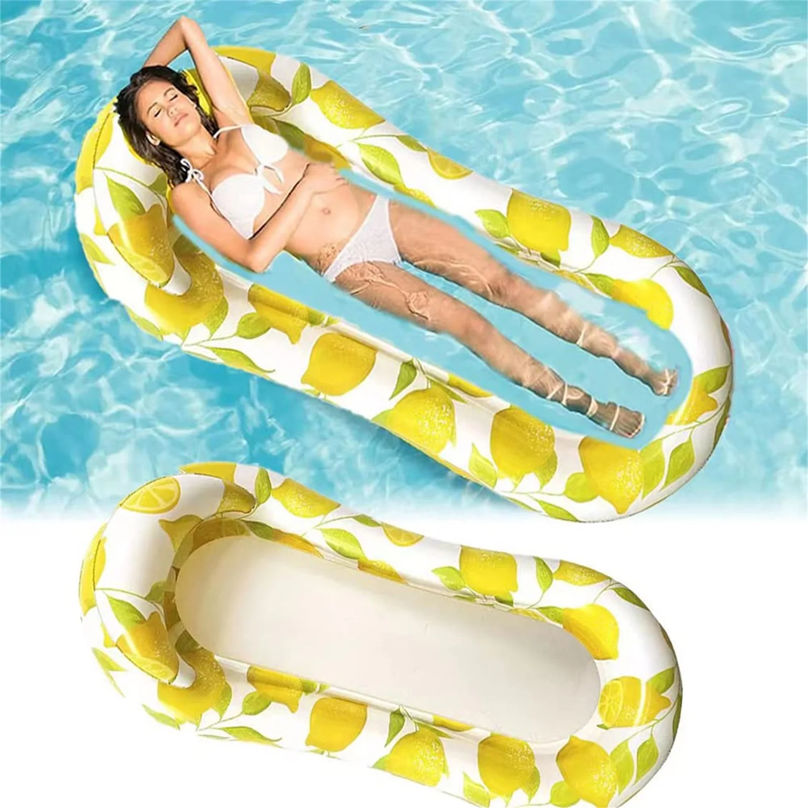 New Water Hammock Recliner Inflatable Floating Swimming Mattress Sea Swimming Ring Pool Party Toy Lounge Bed For Swimming
New Water Hammock Recliner Inflatable Floating Swimming Mattress Sea Swimming Ring Pool Party Toy Lounge Bed For Swimming