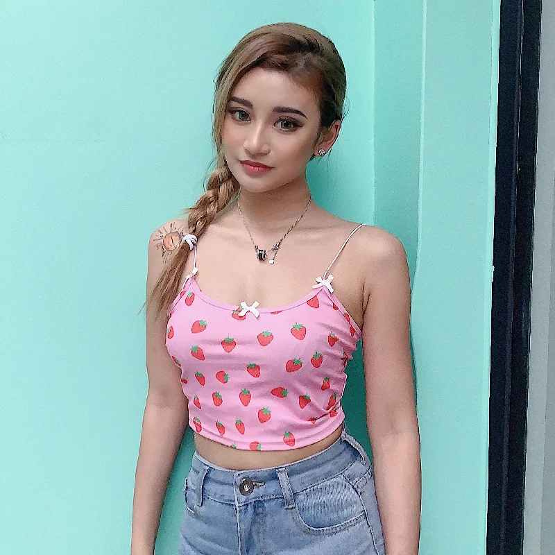 High Quality 2023Women T-shirt Print Style Female Sexy Crop Top Clothes Spring Summer Fashion Tank Top Y2k Corset Top
High Quality 2023Women T-shirt Print Style Female Sexy Crop Top Clothes Spring Summer Fashion Tank Top Y2k Corset Top