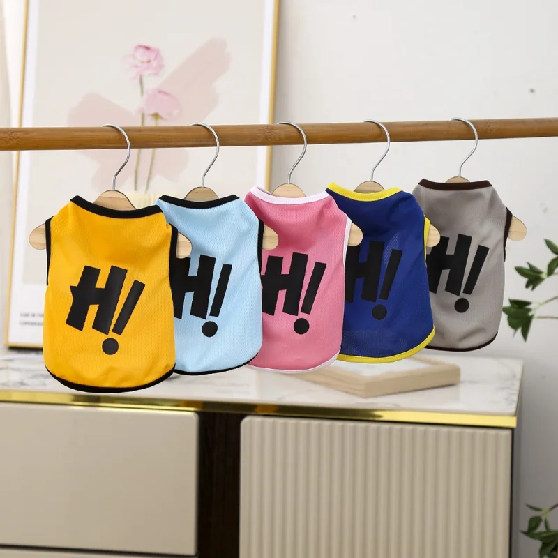 Autumn/spring Dog Clothes Quality Breathable Pet Clothing Soft Letters Printed French Bulldog Clothes for Small Dogs T-Shirt
Autumn/spring Dog Clothes Quality Breathable Pet Clothing Soft Letters Printed French Bulldog Clothes for Small Dogs T-Shirt