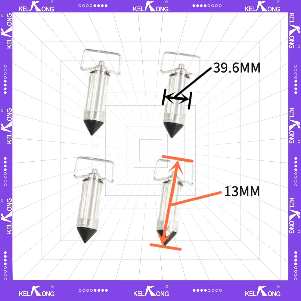 KELKONG Carburetor Valve needle CG125 PZ26 GY6 CB400-1 variety of large displacement motorcycles triangular needle Valve needle
KELKONG Carburetor Valve needle CG125 PZ26 GY6 CB400-1 variety of large displacement motorcycles triangular needle Valve needle