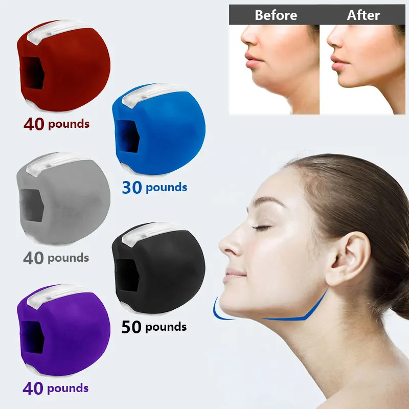 Food-grade Silica Gel Jaw Exercise Line Ball Muscle Trainin Fitness Ball Neck Face Toning Jaw Muscle Training Face lift
Food-grade Silica Gel Jaw Exercise Line Ball Muscle Trainin Fitness Ball Neck Face Toning Jaw Muscle Training Face lift