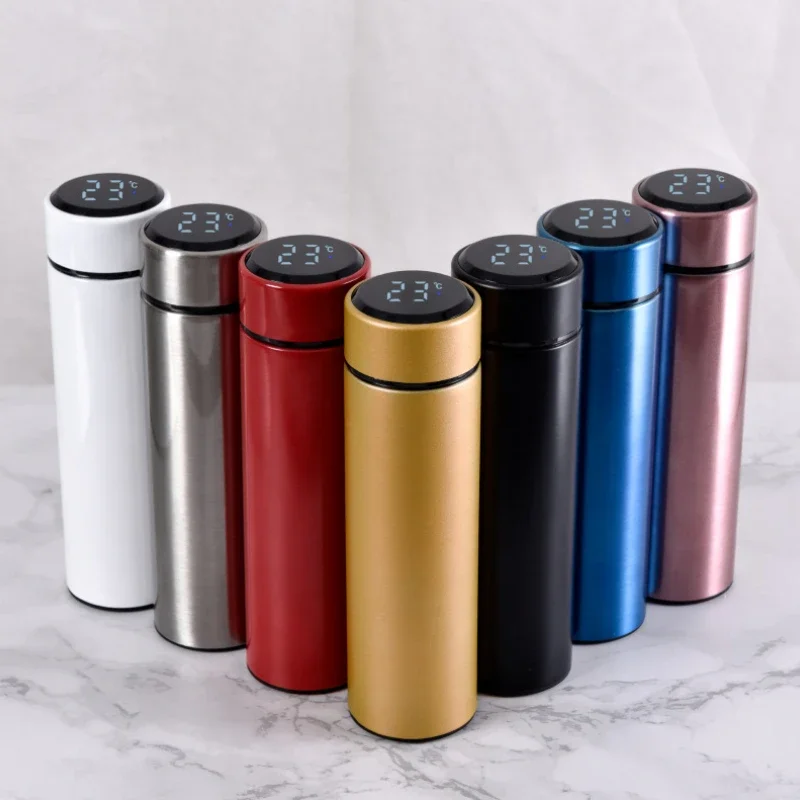 304 Stainless Commercial Thermal Mug Steel Water Bottle Smart Temperature-controlled Thermos Bottle Sealed Leak-proof Thermo Pot
304 Stainless Commercial Thermal Mug Steel Water Bottle Smart Temperature-controlled Thermos Bottle Sealed Leak-proof Thermo Pot