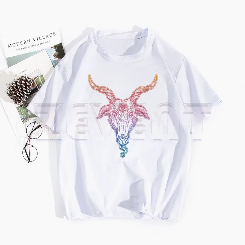Baphomet Satan Hip Hop T Shirt Men Women Printed Oversized T-shirt Harajuku Style Summer Short Sleeve Tee Tops
Baphomet Satan Hip Hop T Shirt Men Women Printed Oversized T-shirt Harajuku Style Summer Short Sleeve Tee Tops