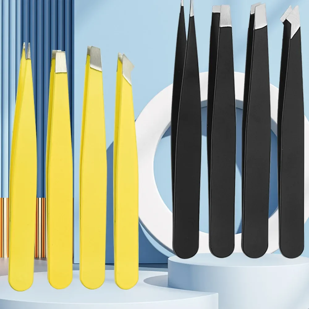 Eyelash Stainless 4Pcs Tools Professional Makeup Trimming Clips Eye Steel Eyebrow Tweezers Brow Slanted Hair Removal Extension
Eyelash Stainless 4Pcs Tools Professional Makeup Trimming Clips Eye Steel Eyebrow Tweezers Brow Slanted Hair Removal Extension