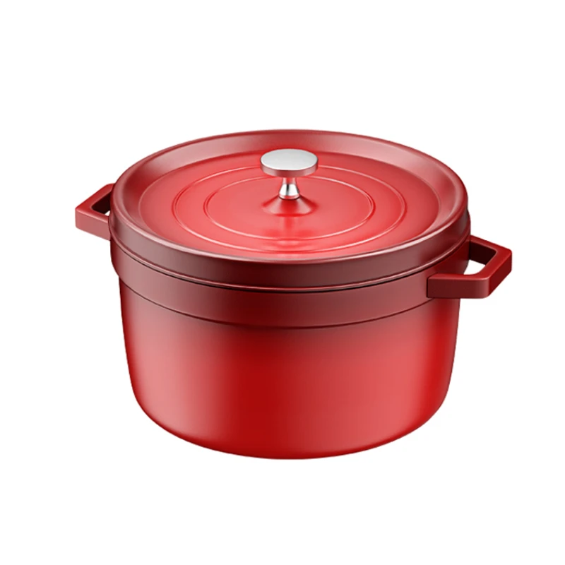 Cast Iron Casserole Special Soup Pot Round Casserole Binaural Ceramic High Temperature Resistant Potluck Pot Pots for Cooking
Cast Iron Casserole Special Soup Pot Round Casserole Binaural Ceramic High Temperature Resistant Potluck Pot Pots for Cooking